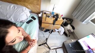 Tanned Mya Teague Gets Her Pussy Creampied