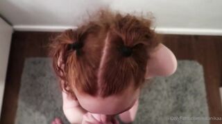 Nika Parker Sucks Her BF's Cock