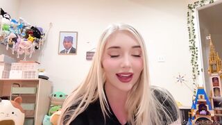 Angelicfuckdoll Strips And Spreads Her Holes