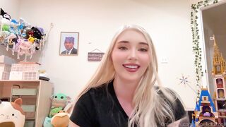 Angelicfuckdoll Strips And Spreads Her Holes