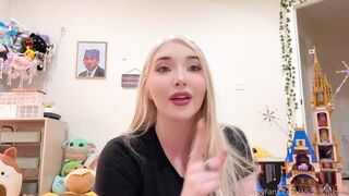 Angelicfuckdoll Strips And Spreads Her Holes