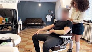 Beatrice Segreti Rides Her Costumer's Dick