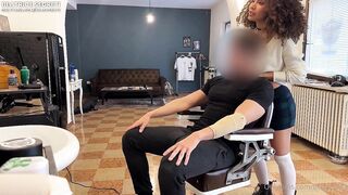 Beatrice Segreti Rides Her Costumer's Dick