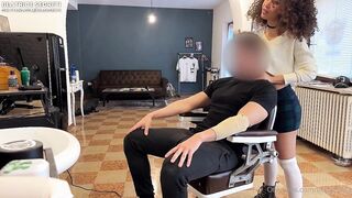 Beatrice Segreti Rides Her Costumer's Dick