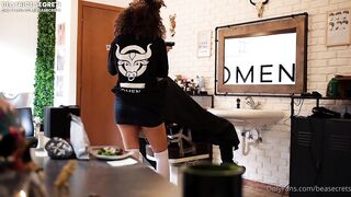 Beatrice Segreti Rides Her Costumer's Dick