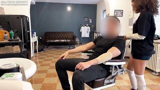 Beatrice Segreti Rides Her Costumer's Dick