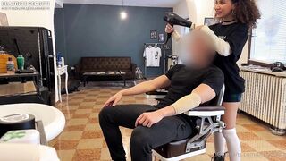 Beatrice Segreti Rides Her Costumer's Dick