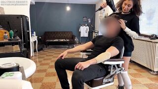 Beatrice Segreti Rides Her Costumer's Dick