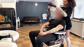 Beatrice Segreti Rides Her Costumer's Dick