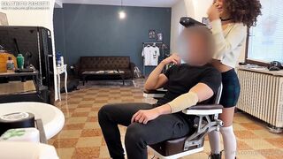 Beatrice Segreti Rides Her Costumer's Dick