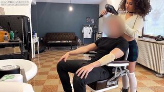 Beatrice Segreti Rides Her Costumer's Dick