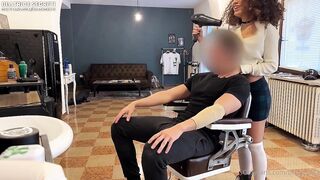 Beatrice Segreti Rides Her Costumer's Dick