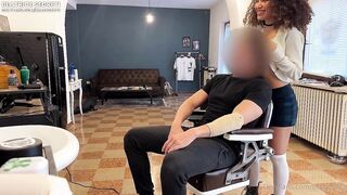 Beatrice Segreti Rides Her Costumer's Dick