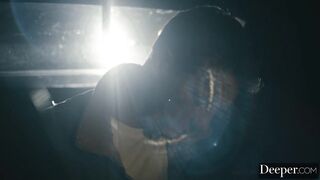 Gabbie Carter Gets Stabbed On the Roof of A Car