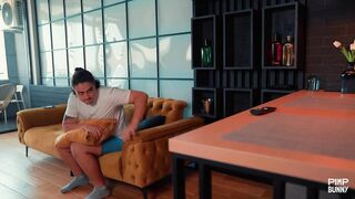 Luna Roulette Gets Pounded While Watching Movie Night