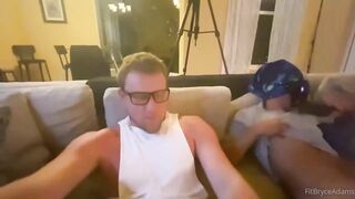 Bryce Adams & ItsIzzyPaige On A Foursome