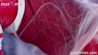 Alice Bong's Anal Masturbation As  Zero Two Cosplay