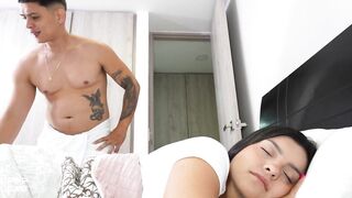 Camila Henao Gets Woken Up By Her Horny BF's Cock