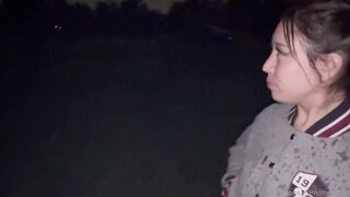 Mewslut Blowjobs In A Dark Rainy Park