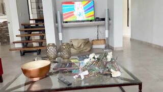 MewSlut Gives A Sloppy Blowjob To Her Friend