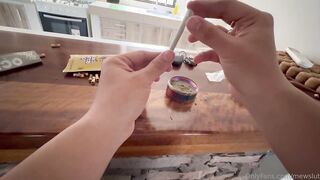 MewSlut Gives A Sloppy Blowjob To Her Friend