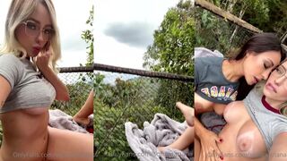 Daniela Tabares, Sofia Mariana - Masturbates In Public Session