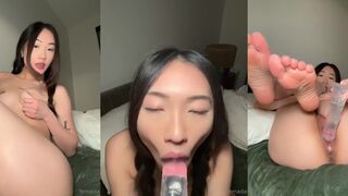 Yamada Yang Fucks Transparent Didlo