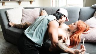 Mandi Cat Food Play And Messy Blowjob