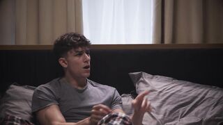 Ellie Nova Gives Stepbro A Titjob Cumshot