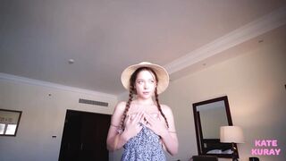 Braided Kate Kuray Deepthroats Her Man's Dick