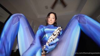 Aeries Steele Sexy Cosplay Tease And Masturbation