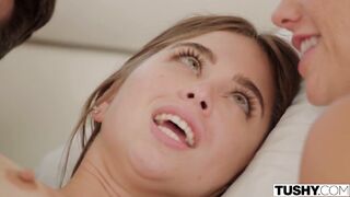 Eva Lovia & Riley Reid Double Penetration Anal Threesome