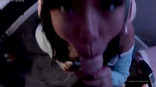 Gamer Girl Lucy Lee Blowjob