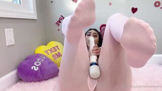 Violet Myers Intense Wet Pussy Squirt