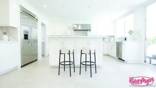 Angela White And Violet Myers Share A Huge Cock Together