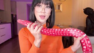 Velma Alternative69 Takes On A Huge Tentacle Dildo
