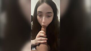 Joyliii Passionately Rides Her Huge Torso Dildo