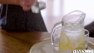 Ella Hughes And Honour May In A Wild Hot Threesome