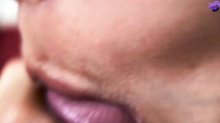 Pantera Nika Close-Up Blowjob And Dick Licking