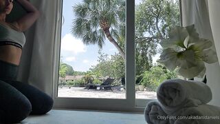 Dani Daniels Enjoys A Relaxing Masturbation Session After Yoga