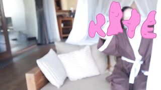 Kate Kuray Blows And Rides Her Man's Dick