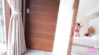 Kate Kuray Gets Fucked In Sexy Red Lingerie