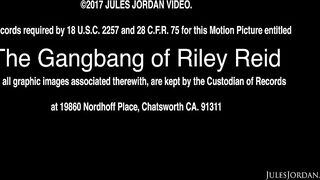 Riley Reid Pleasures Multiple Cocks At Once (Group Sex)