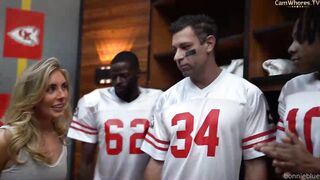 Bonnie Blue Football Locker Room Gangbang