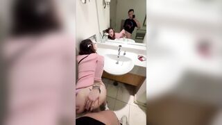 Shrooms Q Thirsty Girl Drinks Pee In Public