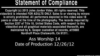 Remy LaCroix Handles Three Big White Dicks