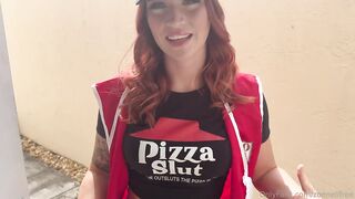 Zoe Neli Sexy Pizza Girl Satisfies Her Customer