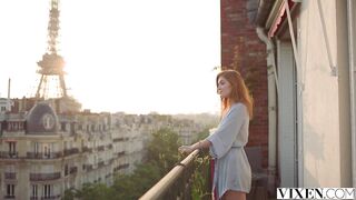 Jia Lissa & Sonya Blaze Intense Hot Threesome