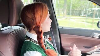 Sweetie Fox Blowjob & POV Fun In Car