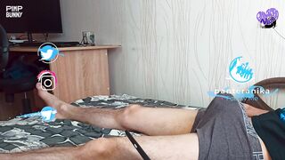 Pantera Nika Horny Stepsis Catches Me Jerking Off